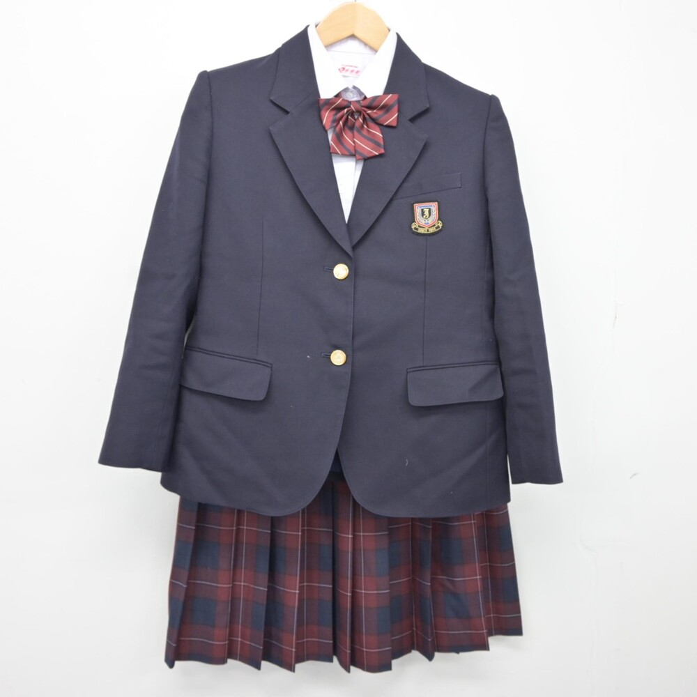 制服市場 秋田県 秋田市立城南中学校 女子制服 4点 sf034823