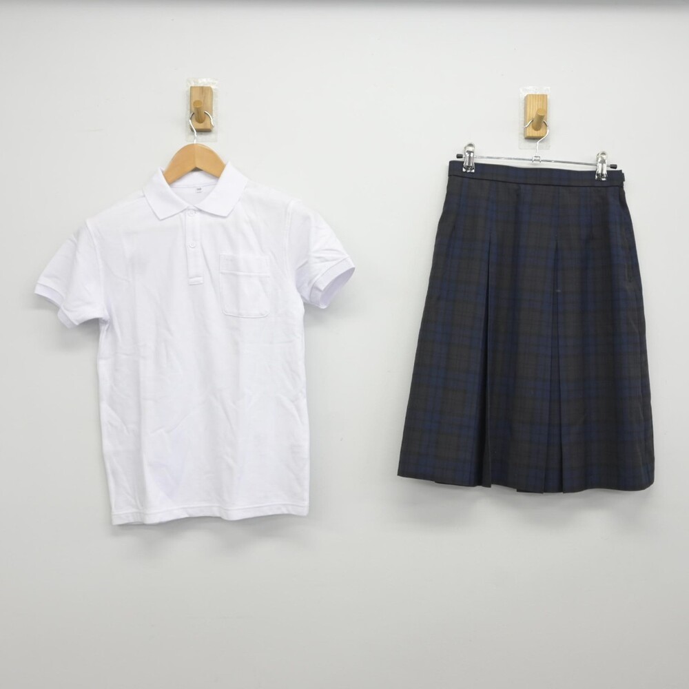 制服市場 北海道 札幌市立澄川中学校 女子制服 2点 sf037118