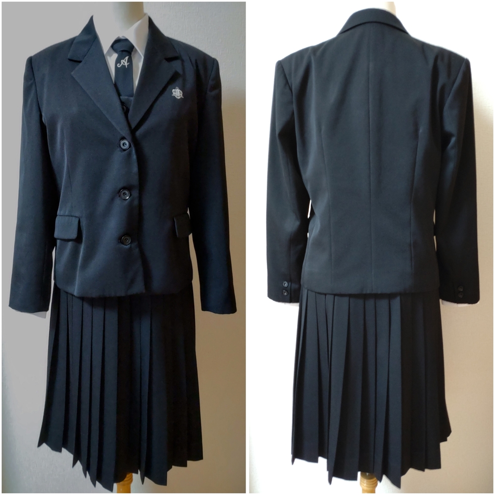 高知県立安芸高等学校 県立安芸中学校 男子制服セット 5点 広島県 広島