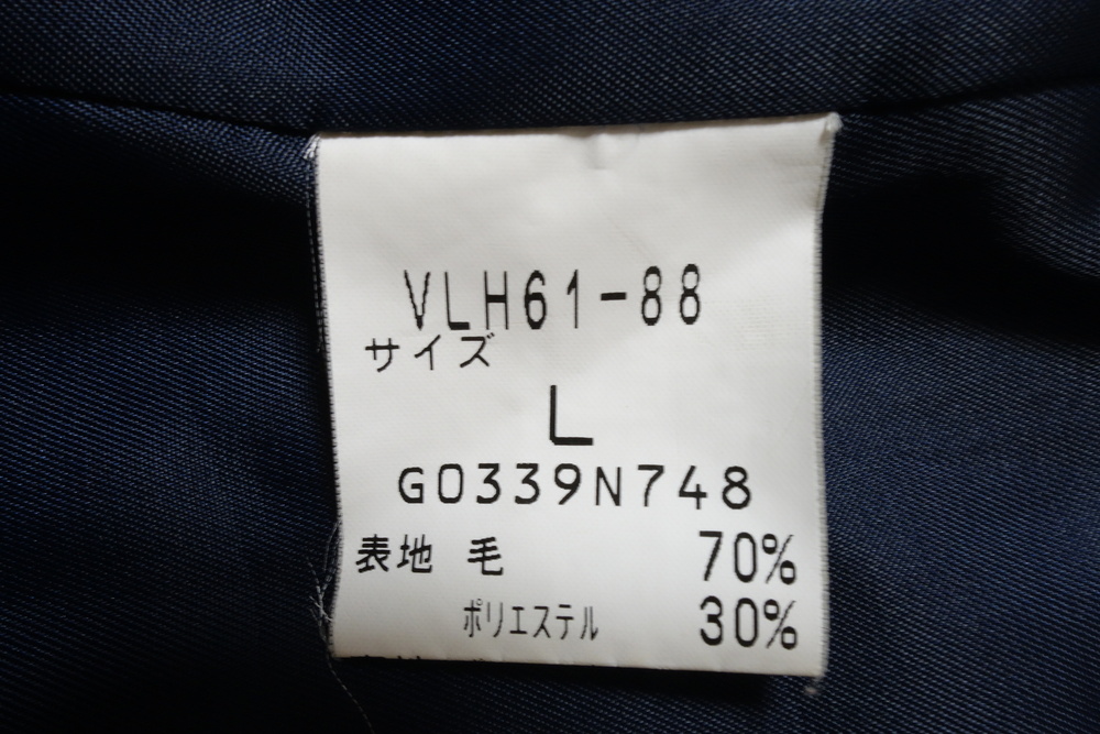 制服市場 - 大阪府 552 アサンプション国際中学・高校（聖母被昇天学院） All校章付 紺ブレザー 3枚セット