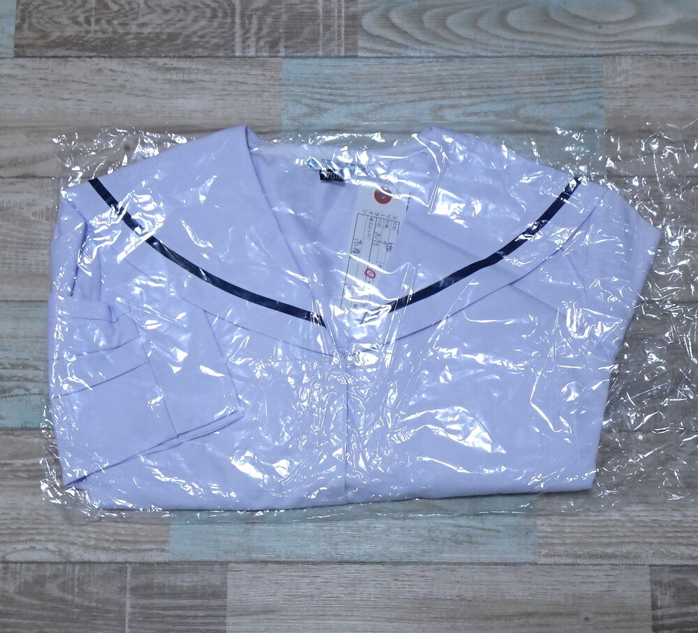 制服市場 和歌山県 9207☆和歌山市立 高積中学校☆未使用新品 紺1本ライン中間セーラー 前開き 175B【特大サイズ】