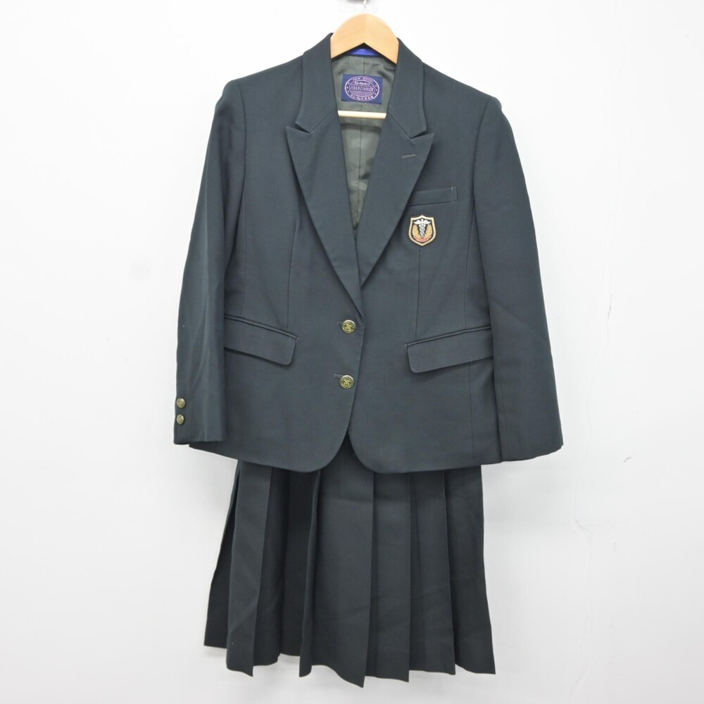 制服市場 長崎県 佐世保商業高等学校 女子制服 2点 sf037827