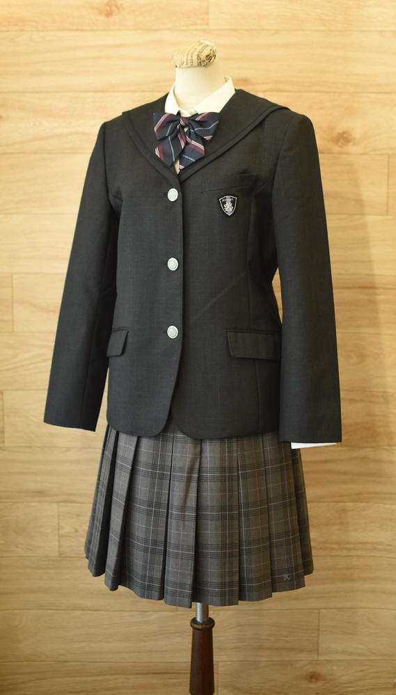 b 美品 ビッグサイズ165A 千葉県立小金高等学校 女子セーラー 