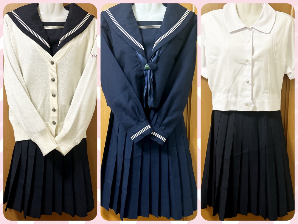 冬セーラー服セット（本格的）大阪・私立　レプリカ　セーラー服　金蘭会女子高校　レディースファッション
