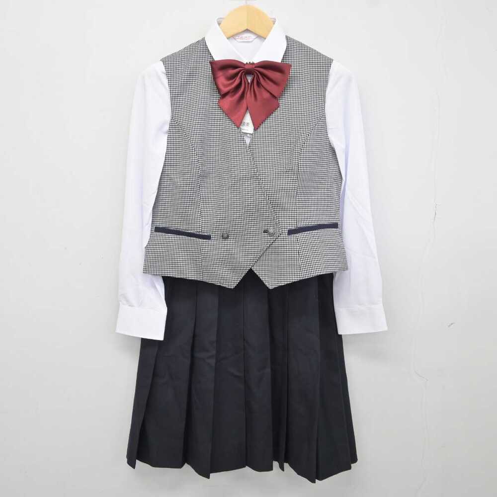 制服市場 北海道 亀田中学校 女子制服 6点 sf042664