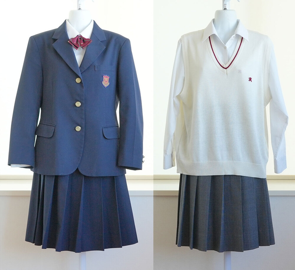 【値下】 埼玉県 春日部共栄中学高校 [現行制服セット サイズL] 冬服夏服中間服