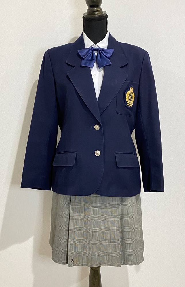 茨城県 東洋大学附属牛久高等学校【旧制服サイズLL】冬服 コシノヒロコ