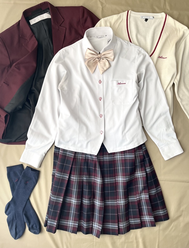 評判良い シルバー オサレカンパニー 市邨 中学 制服 指定 リボン ...