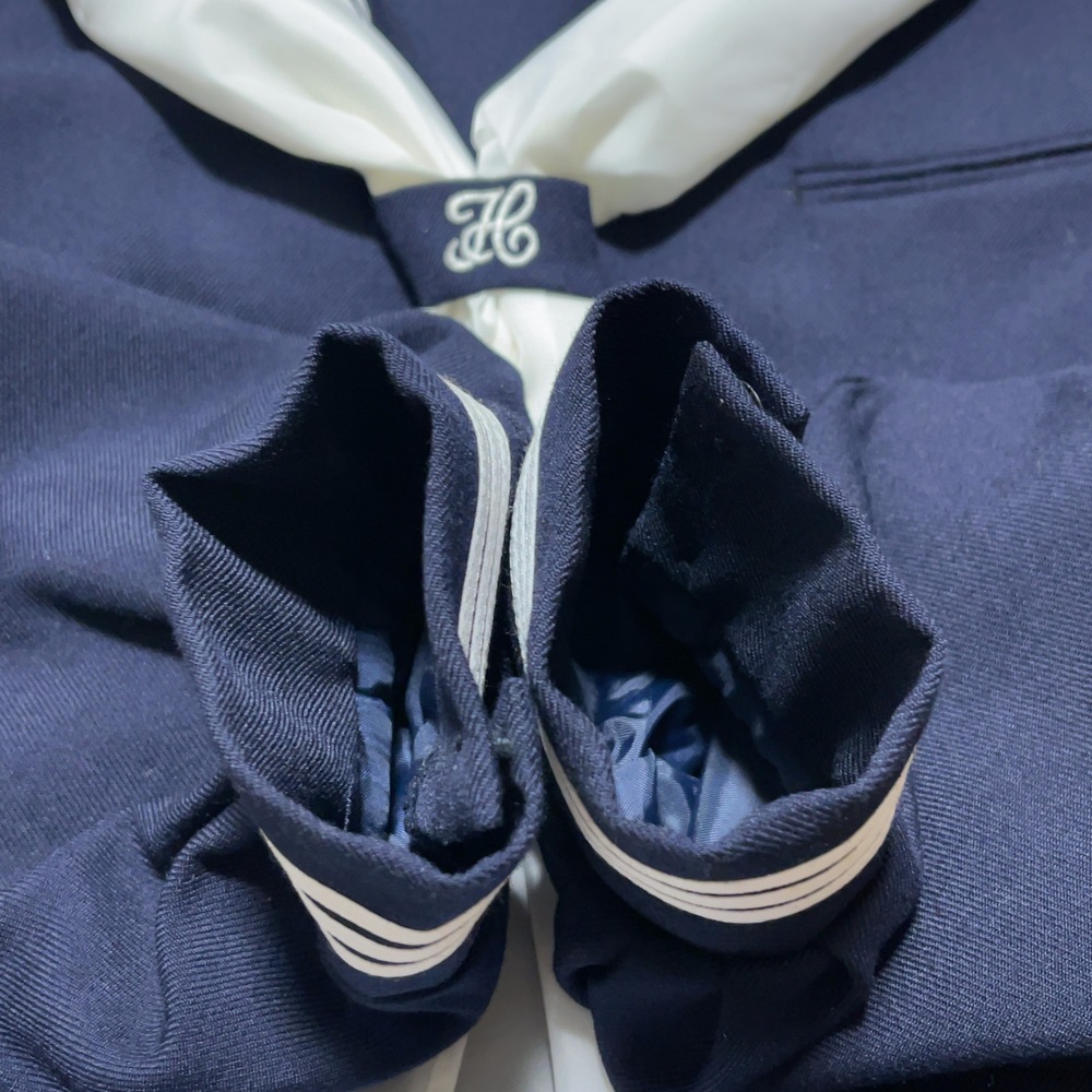 制服市場 千葉県 市原市立八幡中学校 冬セーラー服 ジャンパースカート 令和5年モデルチェンジ済み