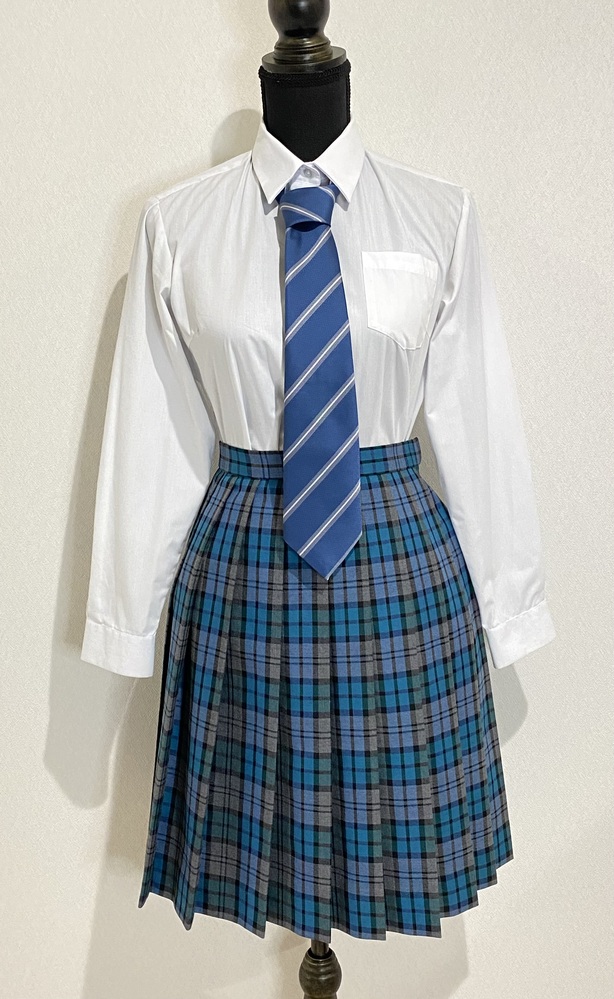 神奈川県 新栄高等学校【旧制服サイズ160A】冬服セット