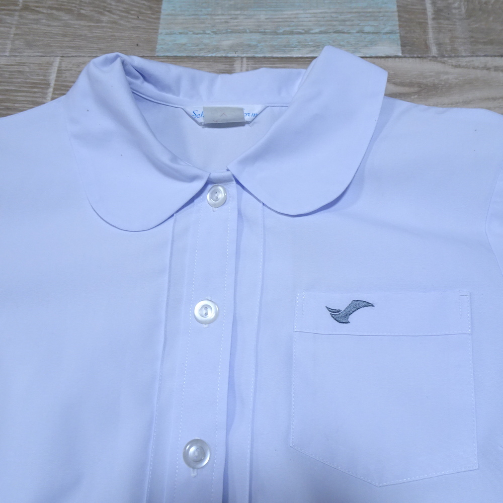 制服市場 大阪府 213☆大阪府立 泉鳥取高校☆半袖ブラウス2枚セット