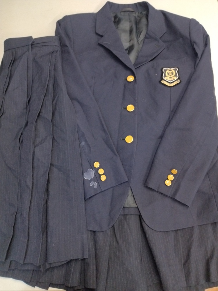 静岡県 【K1196】常葉大学附属橘高校 制服上下3点セット