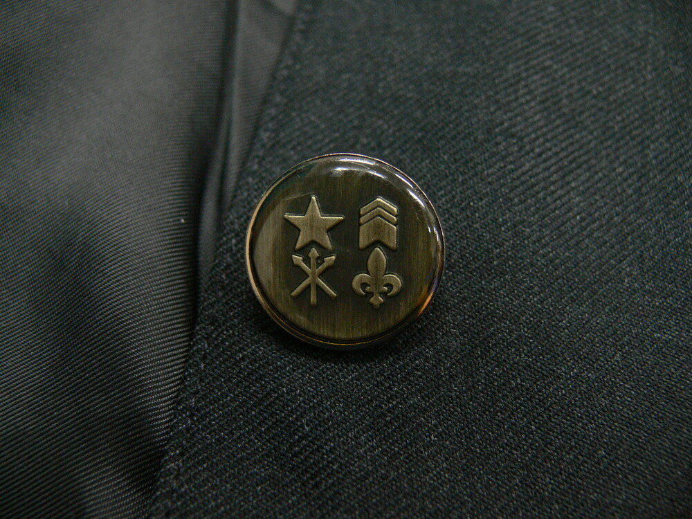 制服市場 大阪府 6330 《大阪府立 大正白稜高校》グレー系ブレザー制服冬夏セット サイズL