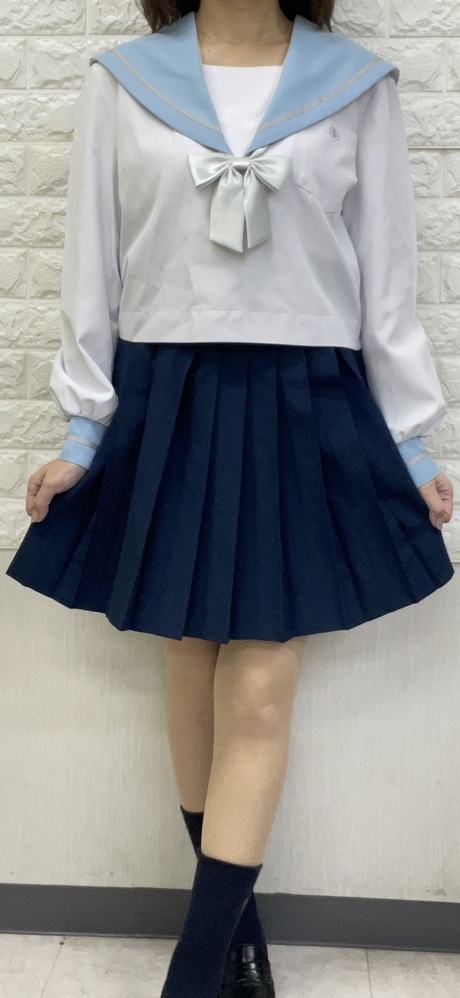 愛知県 西春高校制服 合服 カーディガン付き