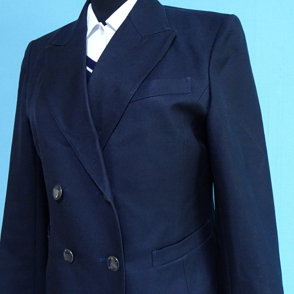 制服市場 奈良県 579☆奈良県立 生駒高校☆ブレザー制服冬夏セット サイズ160A