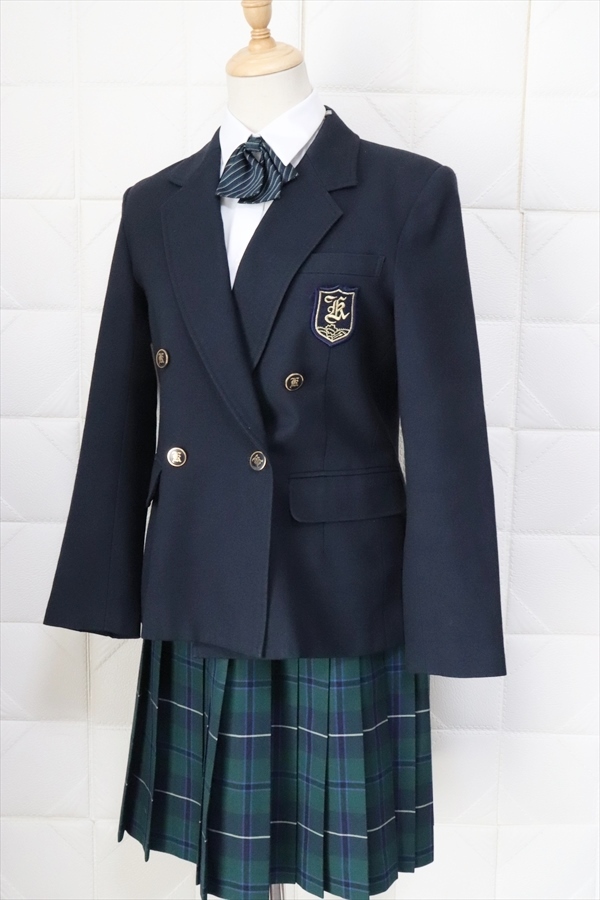 10 東京都 共栄学園 中学校 冬＆夏半袖セーラー服 (検 ブレザー 高校 女子校 私立 制服 学生服 女学館 お嬢様 女子学園 附属 JK JC 県立  - コスプレ衣装