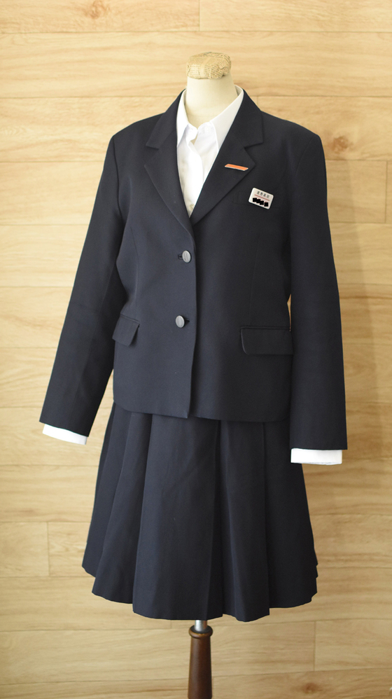 c 良好 学年章 名札付き 埼玉県 星野高等学校 女子ブレザー制服 165A-57