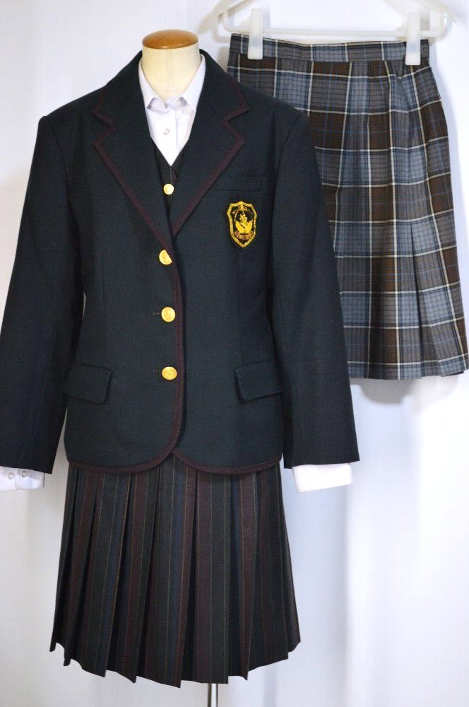 千葉県 二松学舎大学附属沼南高等学校 ブレザー冬夏服 ユキコハナイ＊T3101